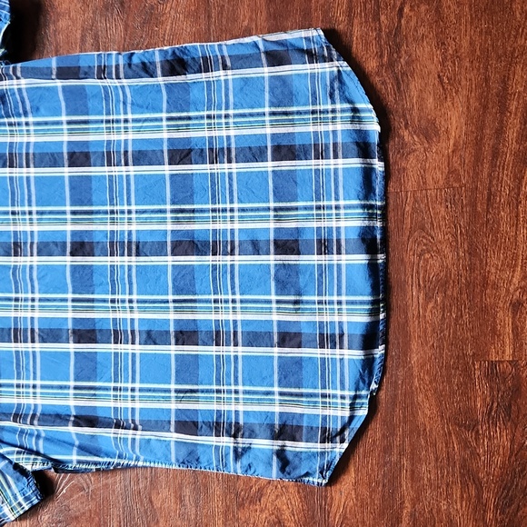 Old Navy button-down dress shirt size large for men. 100% cotton. Western fit - Picture 15 of 15